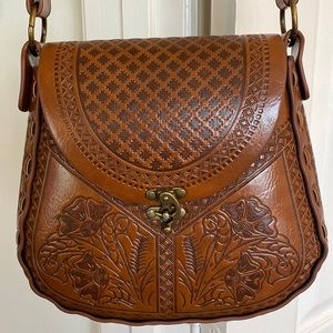 Alma Mia handmade vegan leather purse